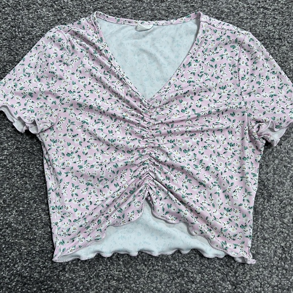 Girls floral top. Shein Teen size 14Y - Picture 1 of 3